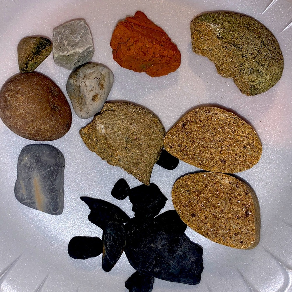 these are rocks that i found and thought they was pretty